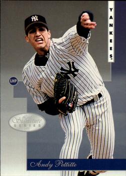 1996 Leaf Signature Series #54 Andy Pettitte Front