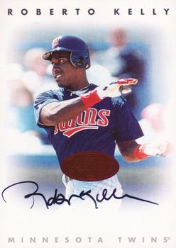 1996 Leaf Signature Series - Autographs Bronze #NNO Roberto Kelly Front