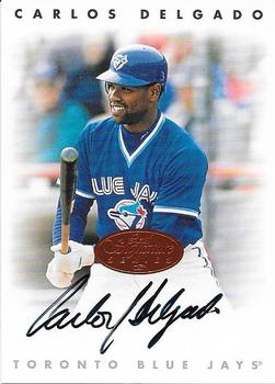 1996 Leaf Signature Series - Autographs Bronze #NNO Carlos Delgado Front