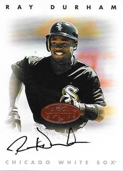 1996 Leaf Signature Series - Autographs Bronze #NNO Ray Durham Front
