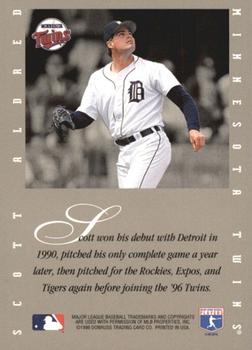 1996 Leaf Signature Series - Extended Series Autographs #NNO Scott Aldred Back