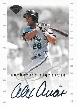 1996 Leaf Signature Series - Extended Series Autographs #NNO Alex Arias Front