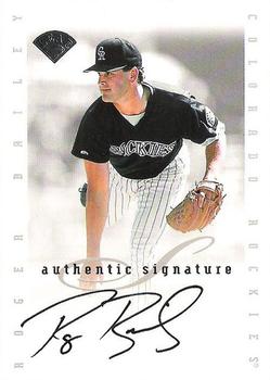 1996 Leaf Signature Series - Extended Series Autographs #NNO Roger Bailey Front