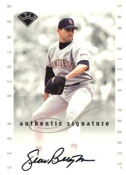 1996 Leaf Signature Series - Extended Series Autographs #NNO Sean Bergman Front