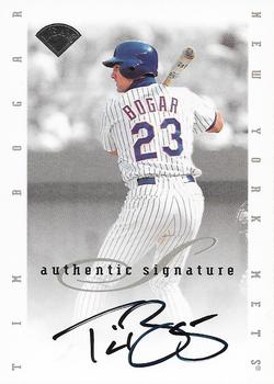1996 Leaf Signature Series - Extended Series Autographs #NNO Tim Bogar Front