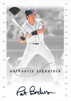 1996 Leaf Signature Series - Extended Series Autographs #NNO Pat Borders Front