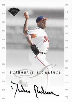 1996 Leaf Signature Series - Extended Series Autographs #NNO Pedro Borbon Front