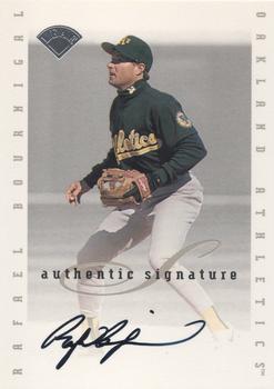 1996 Leaf Signature Series - Extended Series Autographs #NNO Rafael Bournigal Front