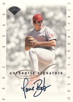 1996 Leaf Signature Series - Extended Series Autographs #NNO Dave Burba Front