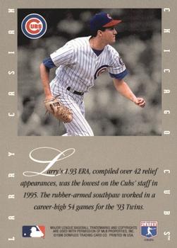 1996 Leaf Signature Series - Extended Series Autographs #NNO Larry Casian Back
