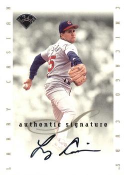 1996 Leaf Signature Series - Extended Series Autographs #NNO Larry Casian Front