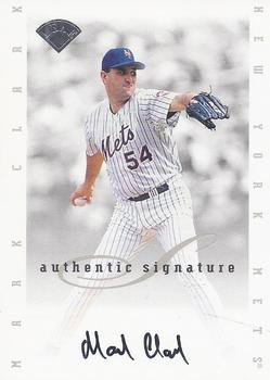 1996 Leaf Signature Series - Extended Series Autographs #NNO Mark Clark Front