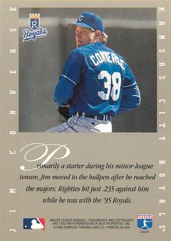 1996 Leaf Signature Series - Extended Series Autographs #NNO Jim Converse Back