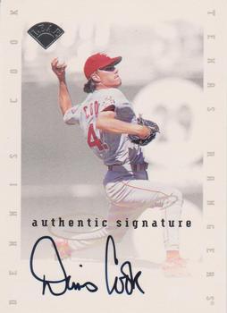 1996 Leaf Signature Series - Extended Series Autographs #NNO Dennis Cook Front