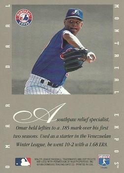 1996 Leaf Signature Series - Extended Series Autographs #NNO Omar Daal Back