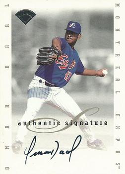 1996 Leaf Signature Series - Extended Series Autographs #NNO Omar Daal Front