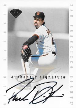 1996 Leaf Signature Series - Extended Series Autographs #NNO Rich DeLucia Front