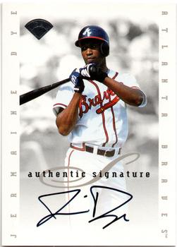 1996 Leaf Signature Series - Extended Series Autographs #NNO Jermaine Dye Front