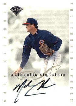 1996 Leaf Signature Series - Extended Series Autographs #NNO Mark Eichhorn Front