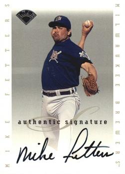 1996 Leaf Signature Series - Extended Series Autographs #NNO Mike Fetters Front