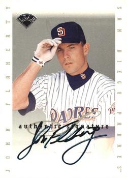 1996 Leaf Signature Series - Extended Series Autographs #NNO John Flaherty Front