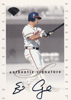 1996 Leaf Signature Series - Extended Series Autographs #NNO Ed Giovanola Front