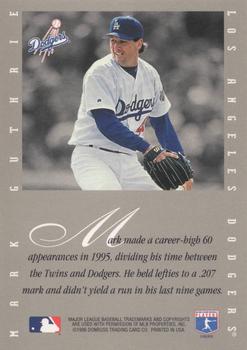 1996 Leaf Signature Series - Extended Series Autographs #NNO Mark Guthrie Back