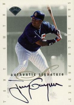 1996 Leaf Signature Series - Extended Series Autographs #NNO Tony Gwynn Front