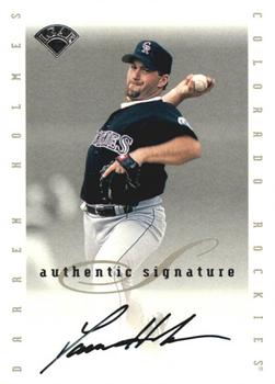 1996 Leaf Signature Series - Extended Series Autographs #NNO Darren Holmes Front