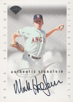 1996 Leaf Signature Series - Extended Series Autographs #NNO Mark Holzemer Front