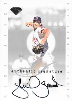 1996 Leaf Signature Series - Extended Series Autographs #NNO Mike James Front