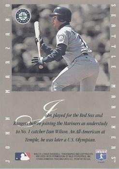 1996 Leaf Signature Series - Extended Series Autographs #NNO John Marzano Back