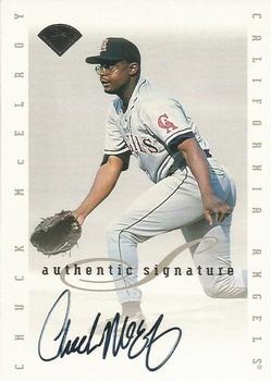 1996 Leaf Signature Series - Extended Series Autographs #NNO Chuck McElroy Front
