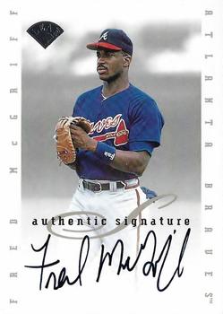1996 Leaf Signature Series - Extended Series Autographs #NNO Fred McGriff Front