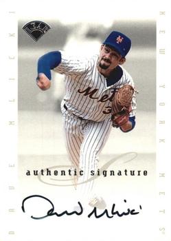 1996 Leaf Signature Series - Extended Series Autographs #NNO Dave Mlicki Front