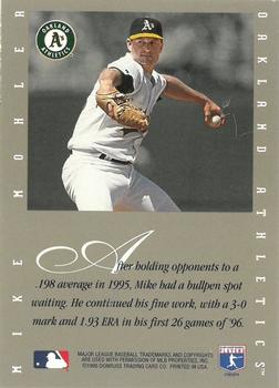 1996 Leaf Signature Series - Extended Series Autographs #NNO Mike Mohler Back