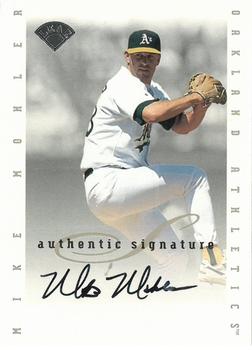 1996 Leaf Signature Series - Extended Series Autographs #NNO Mike Mohler Front