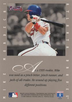 1996 Leaf Signature Series - Extended Series Autographs #NNO Mike Mordecai Back