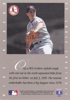 1996 Leaf Signature Series - Extended Series Autographs #NNO Mike Morgan Back