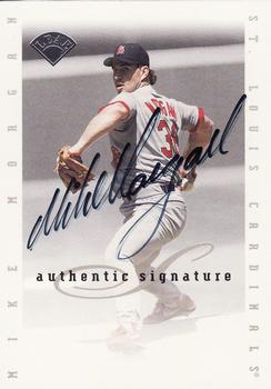 1996 Leaf Signature Series - Extended Series Autographs #NNO Mike Morgan Front