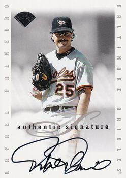 1996 Leaf Signature Series - Extended Series Autographs #NNO Rafael Palmeiro Front