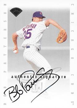 1996 Leaf Signature Series - Extended Series Autographs #NNO Bob Patterson Front