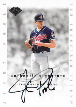 1996 Leaf Signature Series - Extended Series Autographs #NNO Jim Poole Front