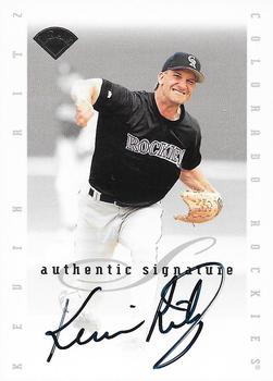 1996 Leaf Signature Series - Extended Series Autographs #NNO Kevin Ritz Front