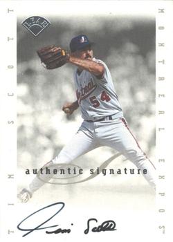 1996 Leaf Signature Series - Extended Series Autographs #NNO Tim Scott Front