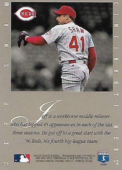 1996 Leaf Signature Series - Extended Series Autographs #NNO Jeff Shaw Back