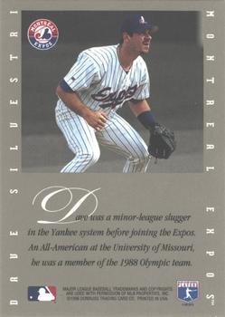 1996 Leaf Signature Series - Extended Series Autographs #NNO Dave Silvestri Back