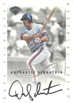1996 Leaf Signature Series - Extended Series Autographs #NNO Dave Silvestri Front