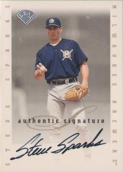 1996 Leaf Signature Series - Extended Series Autographs #NNO Steve Sparks Front