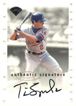 1996 Leaf Signature Series - Extended Series Autographs #NNO Tim Spehr Front